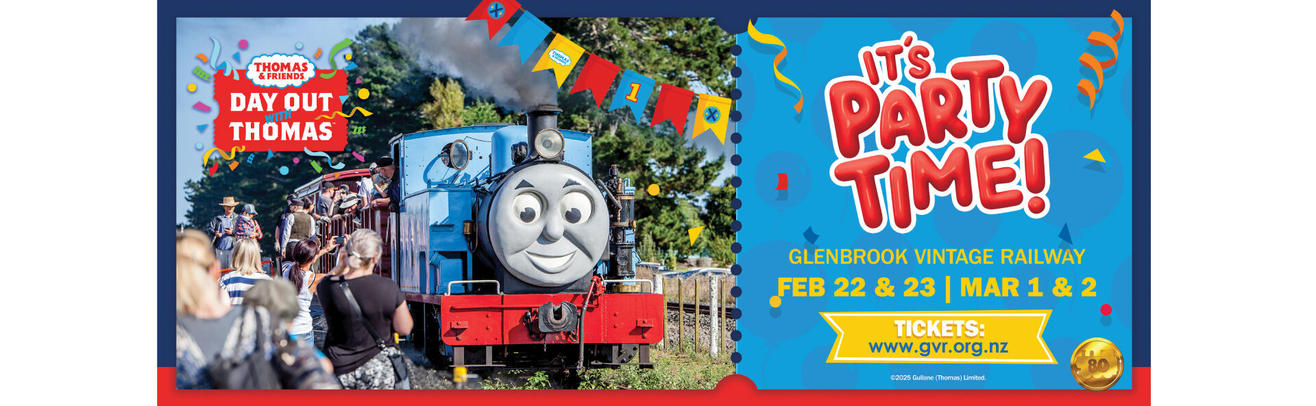 Experience New Zealand's only Day Out With Thomas 